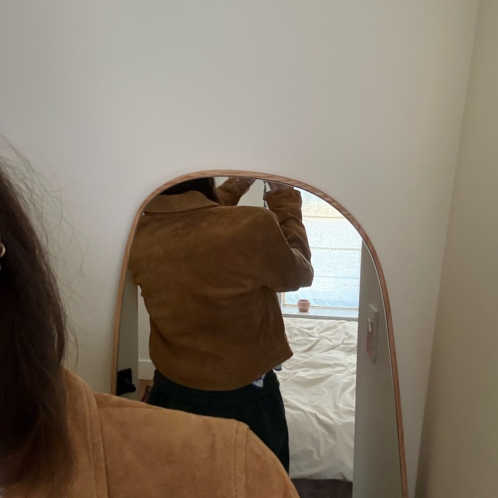 ZARA Ladies Suede Zip Jacket - Picture 10 of 13